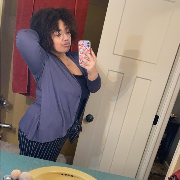 Brand: Maurices Color: Navy+ White striped Size: XL - Picture 2 of 2